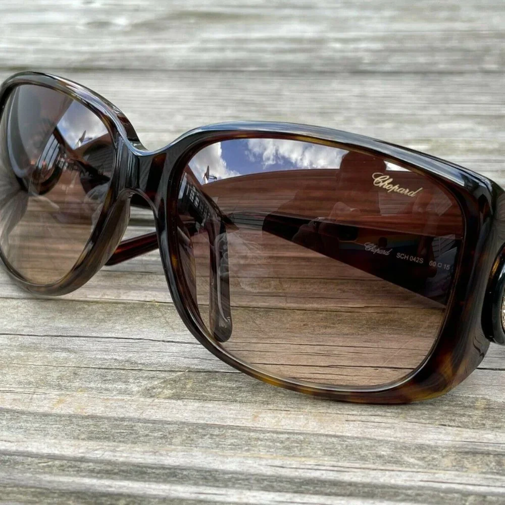 Chopard Women’s Brown Gradient Oversized Sunglasses